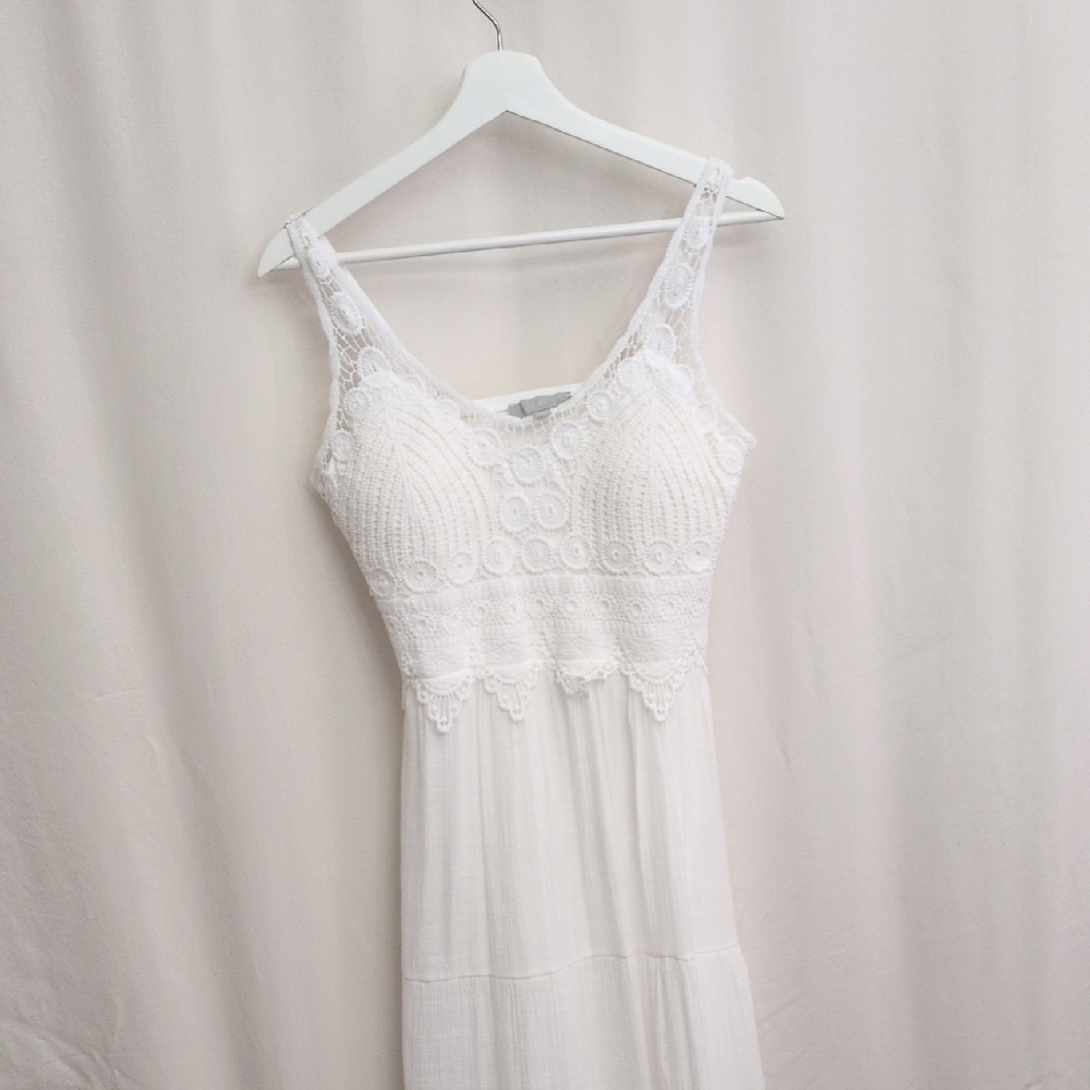 J GEE Maxi Crochet Dress